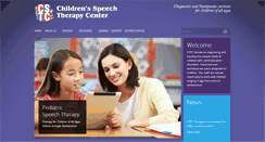 Desktop Screenshot of childrens-speech.com